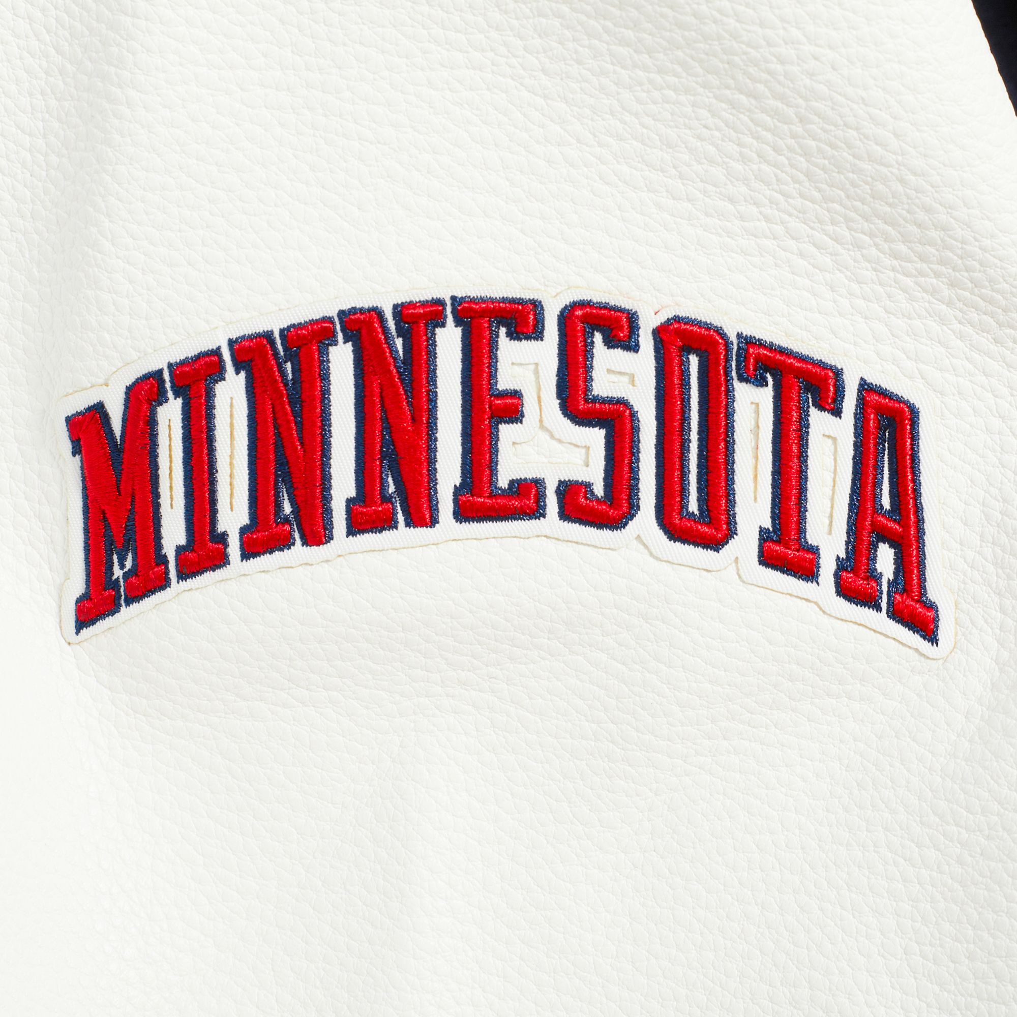 Pro Standard Men's Minnesota Twins Navy Retro Classic Jacket product image