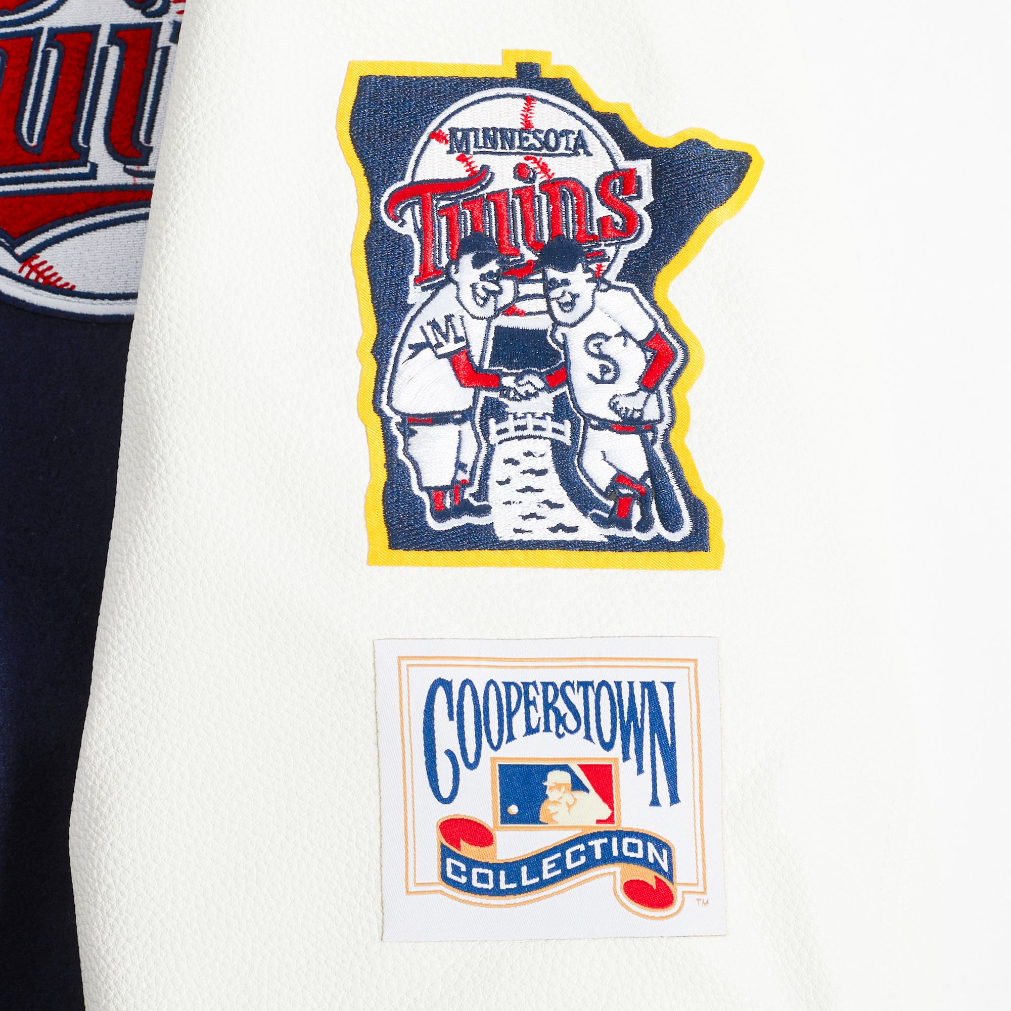 Pro Standard Men's Minnesota Twins Navy Retro Classic Jacket product image