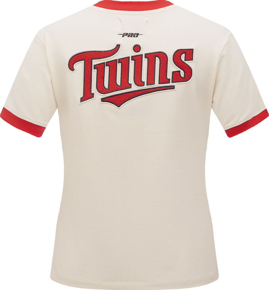 Pro Standard Women's Minnesota Twins Cream Slim T-Shirt product image