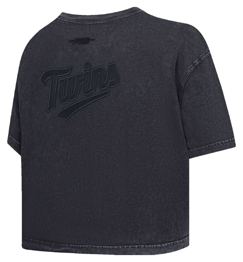 Pro Standard Women's Minnesota Twins Black Washed Classic T-Shirt product image