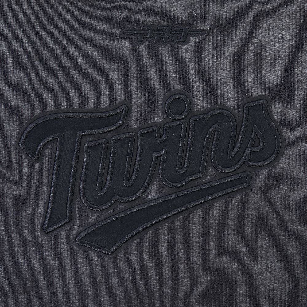 Pro Standard Women's Minnesota Twins Black Washed Classic T-Shirt product image