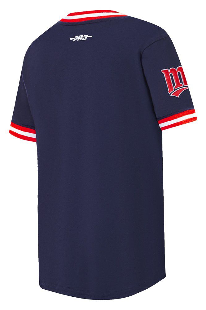 Pro Standard Youth Minnesota Twins Navy Classic Retro T-Shirt product image