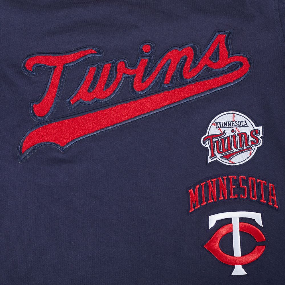 Pro Standard Youth Minnesota Twins Navy Classic Retro T-Shirt product image