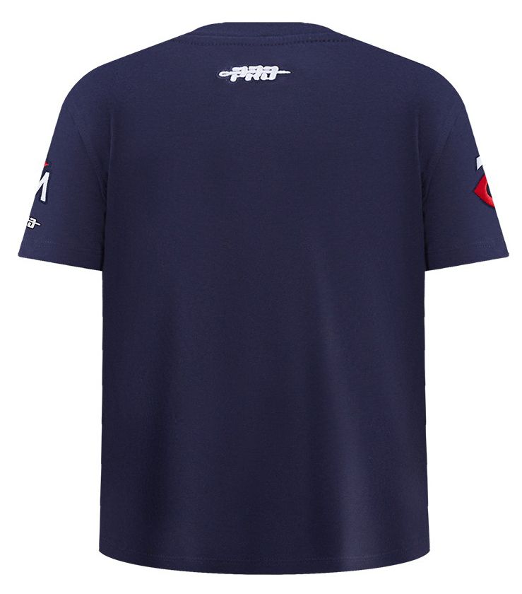 Pro Standard Youth Minnesota Twins Midnight Navy Script Tail T-Shirt product image