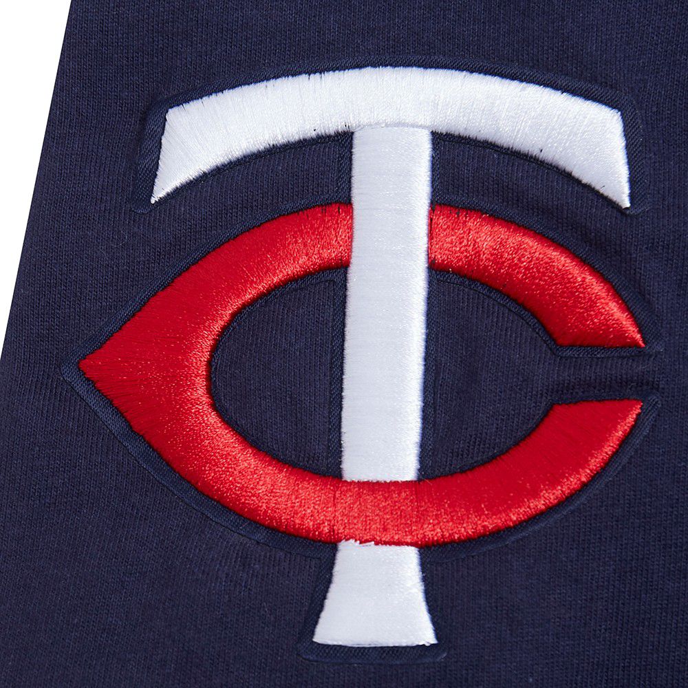 Pro Standard Youth Minnesota Twins Midnight Navy Script Tail T-Shirt product image