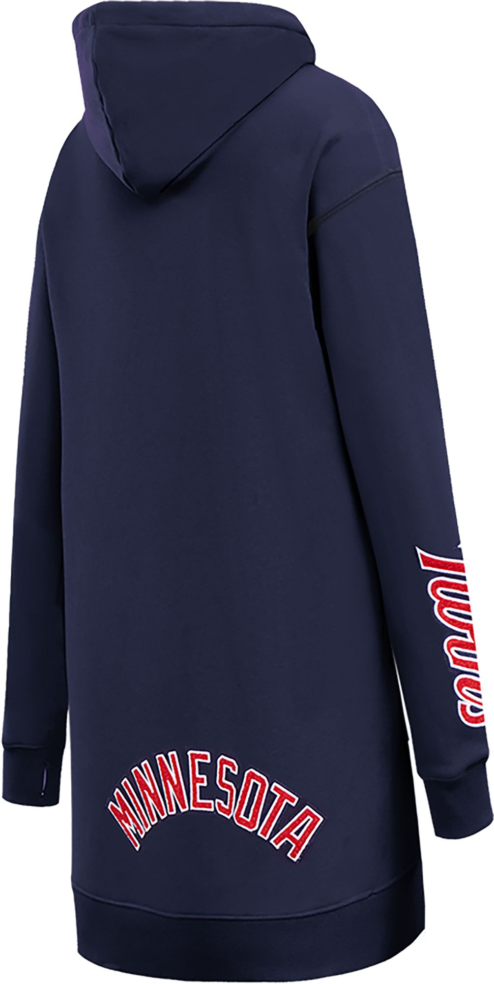Pro Standard Women's Minnesota Twins Navy Hooded Dress product image