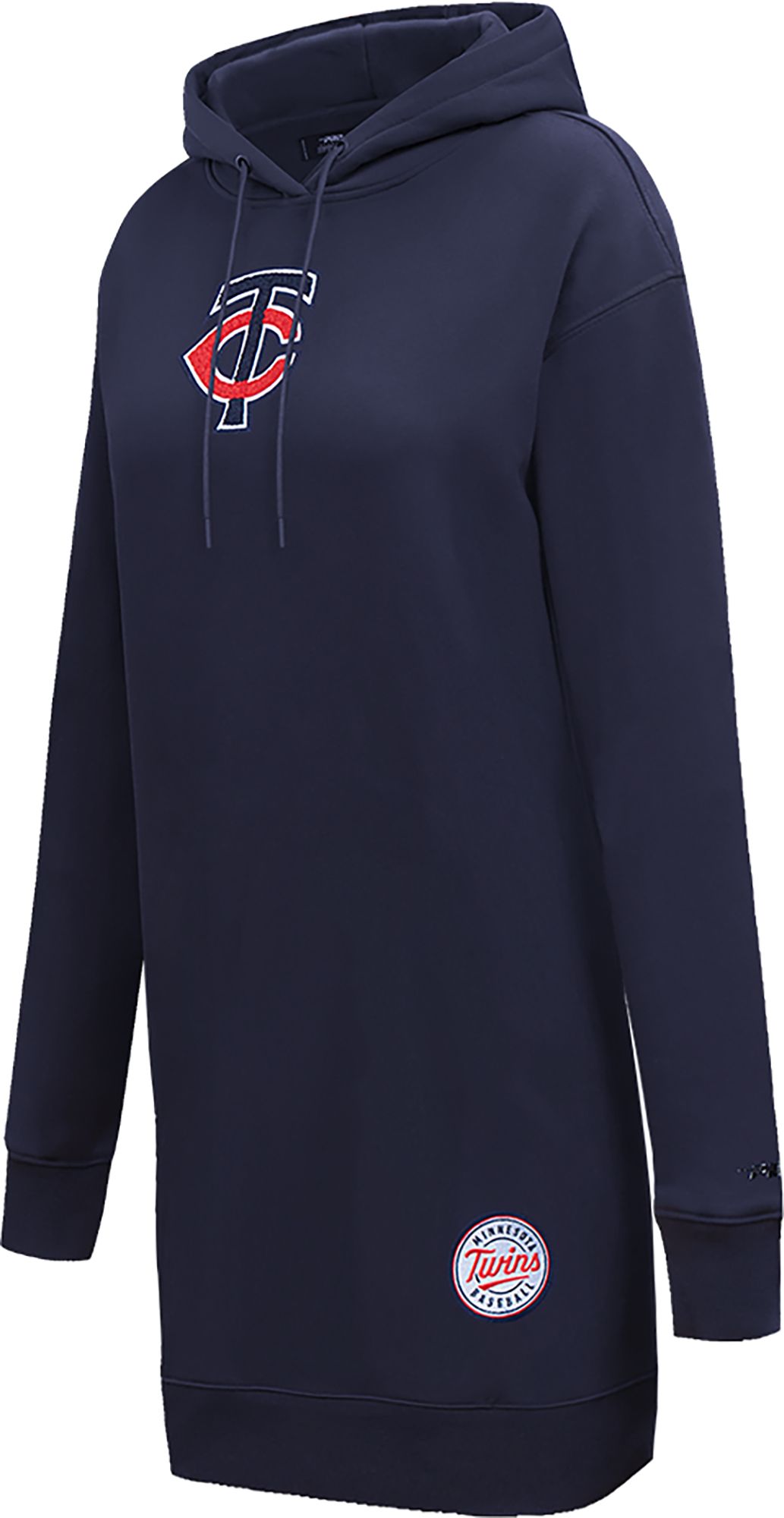 Pro Standard Women's Minnesota Twins Navy Hooded Dress product image