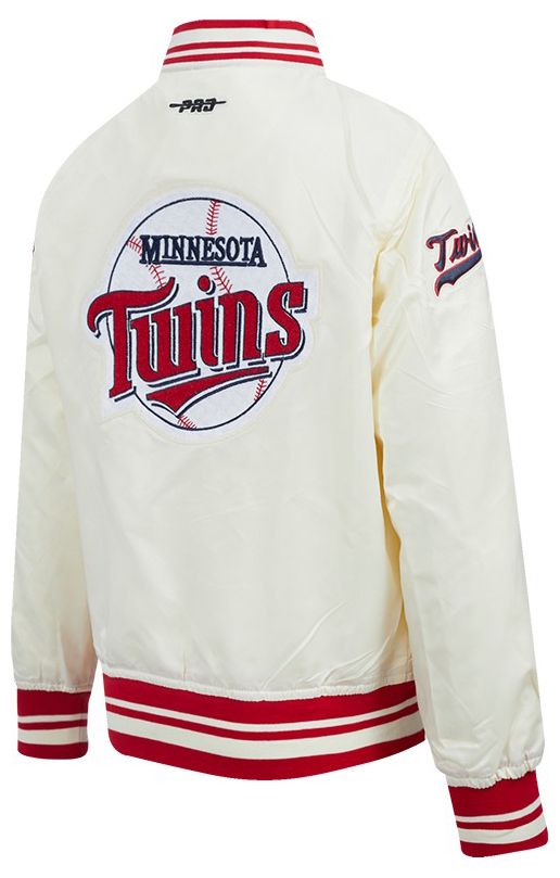 Pro Standard Youth Minnesota Twins Cream Classic Satin Jacket product image