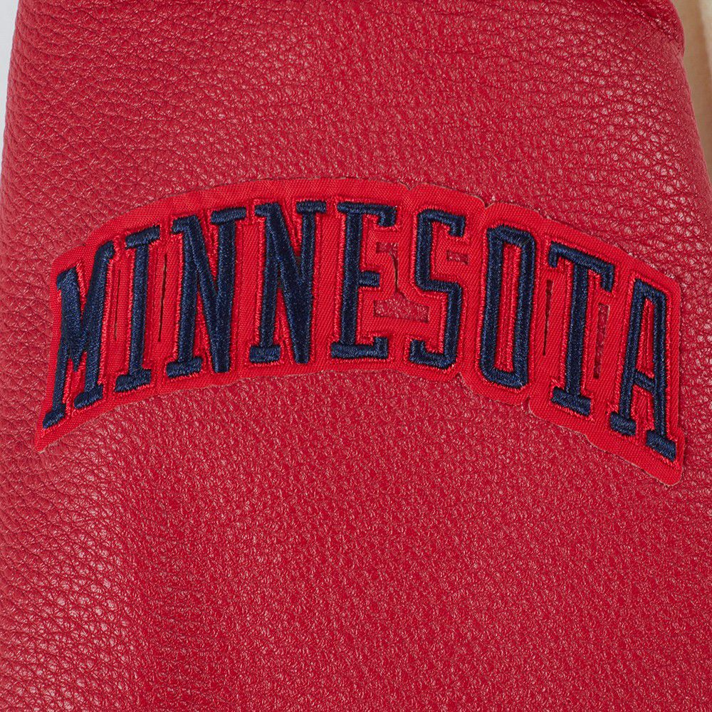 Pro Standard Youth Minnesota Twins Cream Classic Varsity Jacket product image