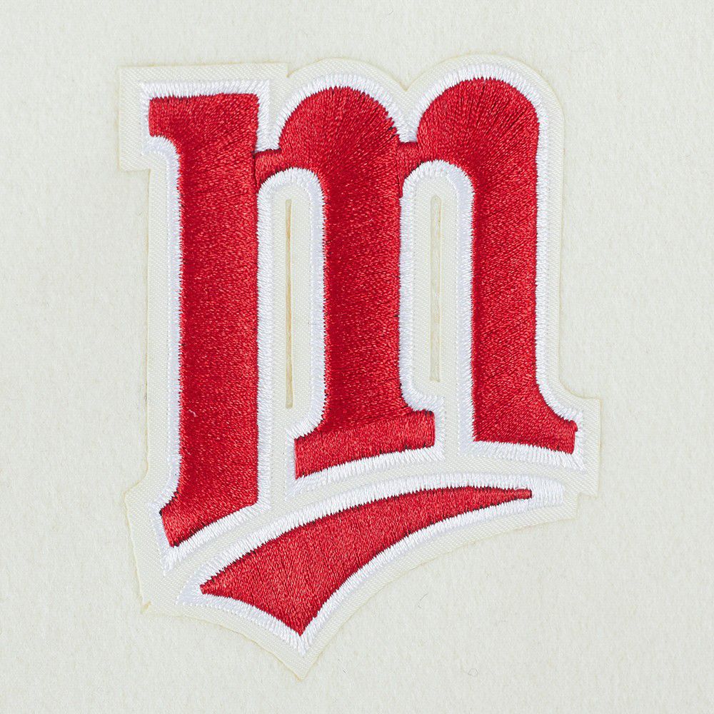 Pro Standard Youth Minnesota Twins Cream Classic Varsity Jacket product image