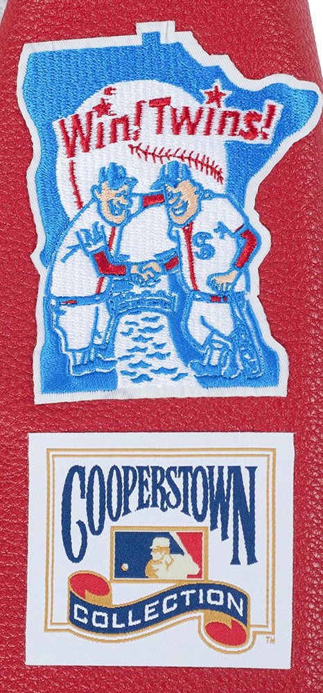 Pro Standard Youth Minnesota Twins Cream Classic Varsity Jacket product image