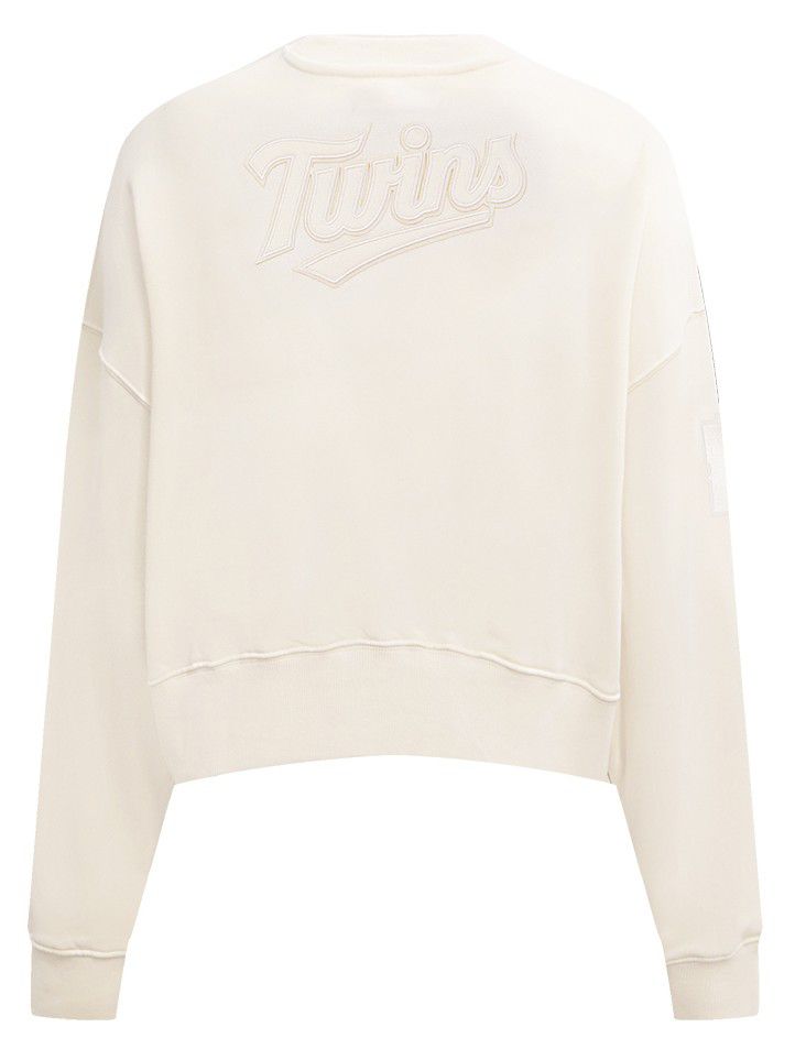 Pro Standard Women's Minnesota Twins Cream Classic Crewneck Sweatshirt product image