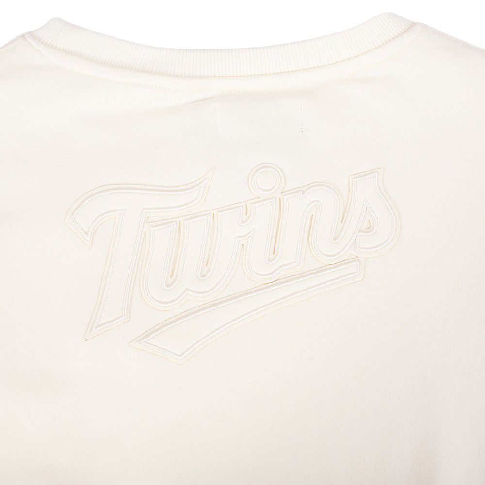 Pro Standard Women's Minnesota Twins Cream Classic Crewneck Sweatshirt product image