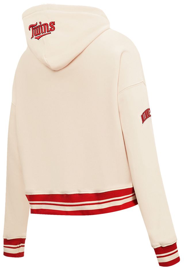 Pro Standard Women's Minnesota Twins Retro Cropped Fleece Hoodie product image