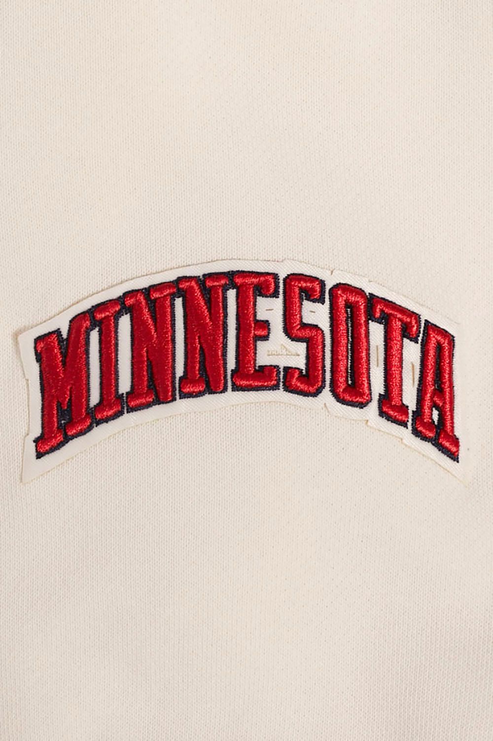 Pro Standard Women's Minnesota Twins Retro Cropped Fleece Hoodie product image