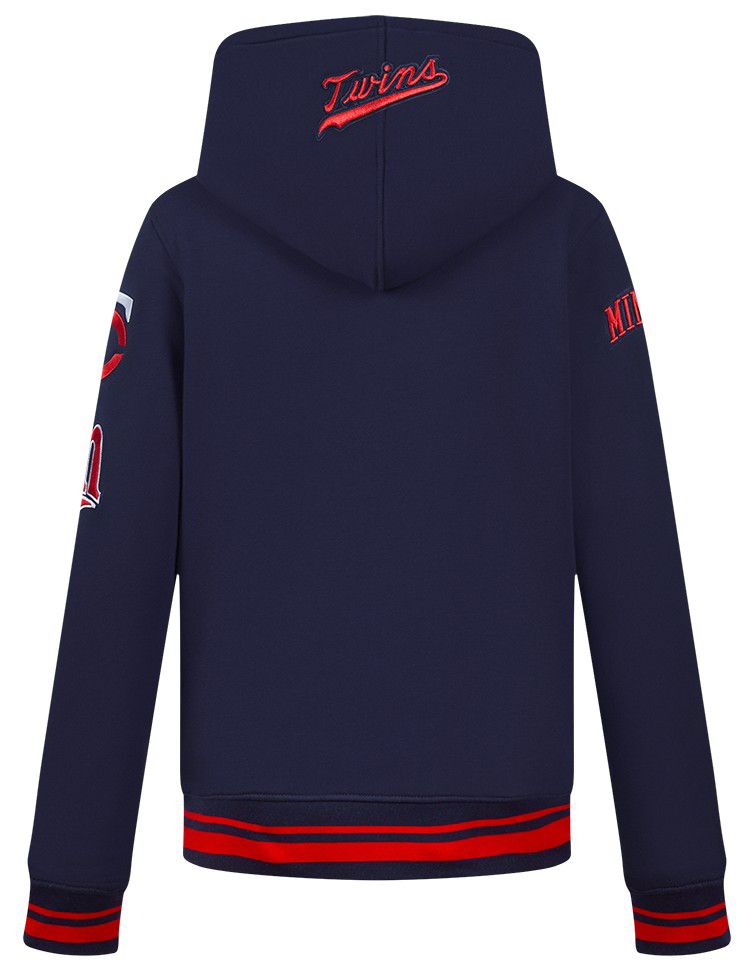 Pro Standard Boys' Minnesota Twins Navy Classic Fleece Pullover Hoodie product image