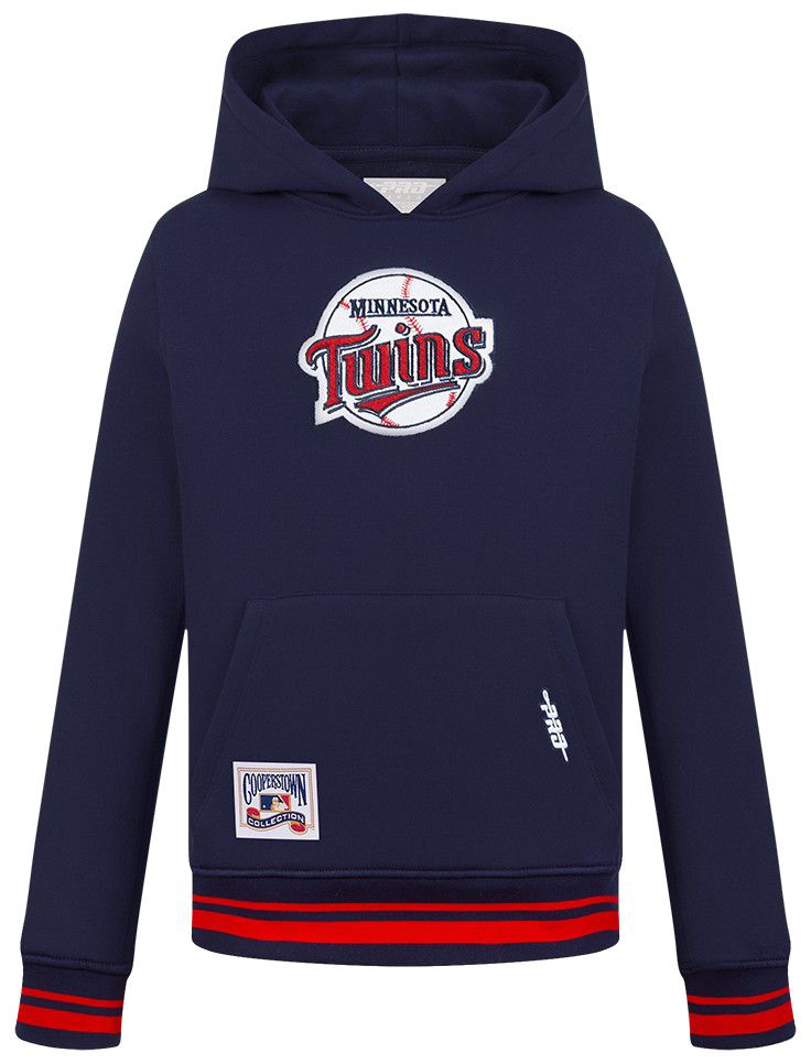 Pro Standard Boys' Minnesota Twins Navy Classic Fleece Pullover Hoodie product image