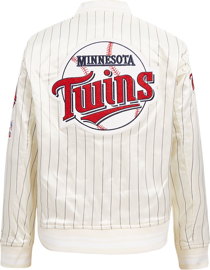 Pro Standard Women's Minnesota Twins Cream Satin Jacket product image