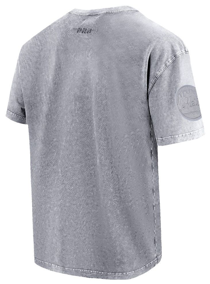 Pro Standard Men's New York Mets Gray Classic Washed T-Shirt product image