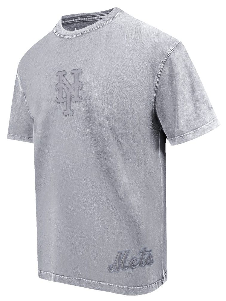 Pro Standard Men's New York Mets Gray Classic Washed T-Shirt product image