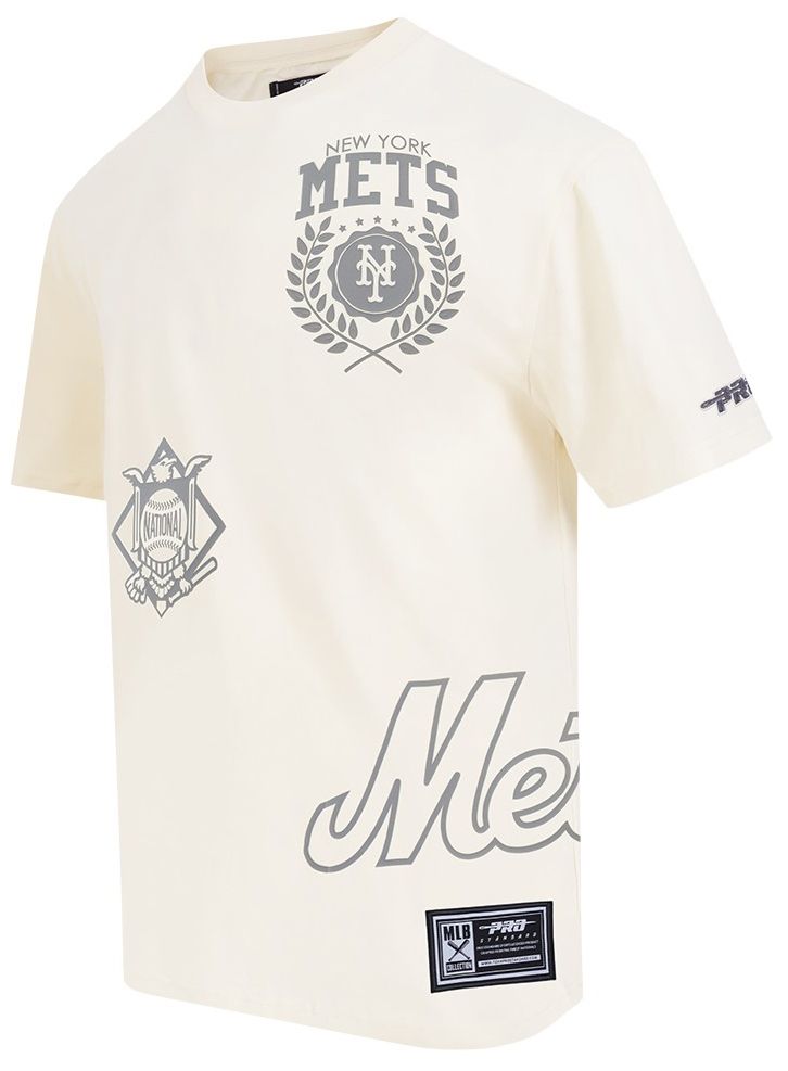 Pro Standard Men's New York Mets Cream Street Team T-Shirt product image