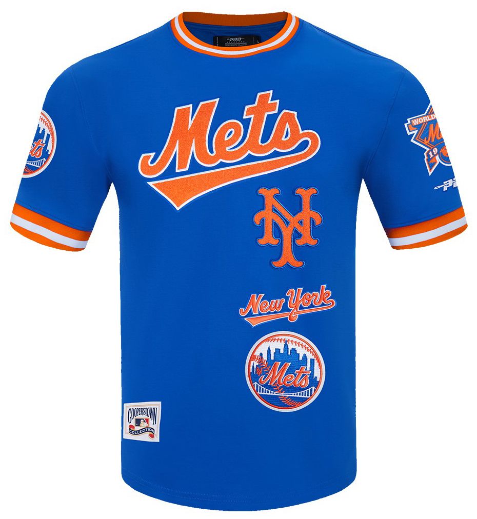 Pro Standard Men's New York Mets Royal Retro Double Knit T-shirt product image
