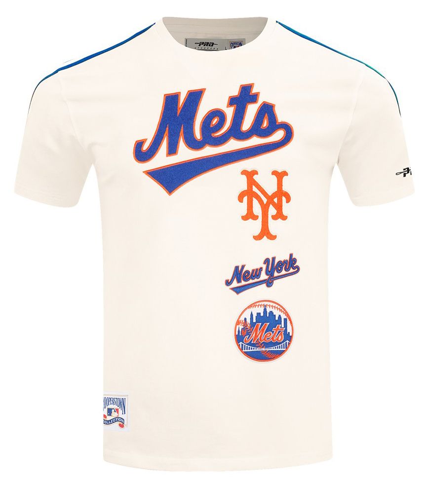 Pro Standard Men's New York Mets Cream Retro Classic T-Shirt product image
