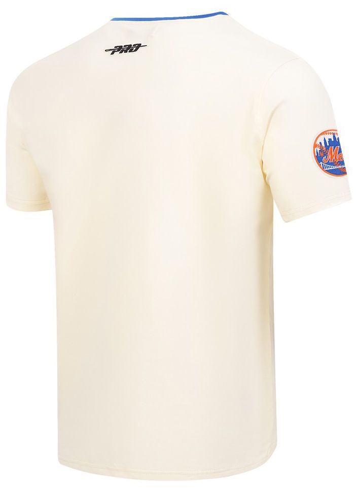Pro Standard Men's New York Mets Cream Modern Originals T-Shirt product image