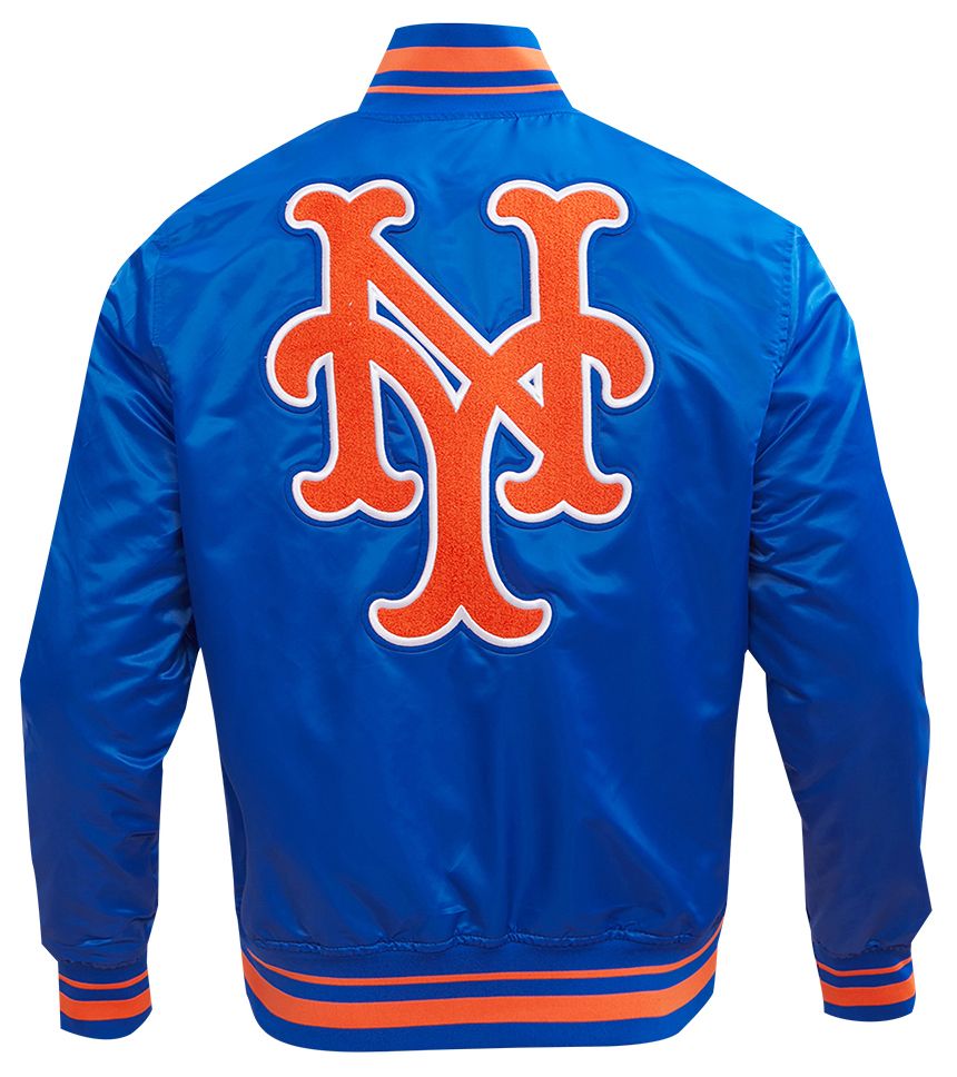 Pro Standard Men's New York Mets Retro Rib Satin Jacket product image