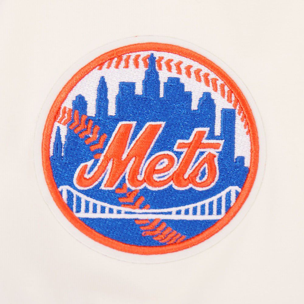 Pro Standard Women's New York Mets Cream Ringer Souvenir T-Shirt product image