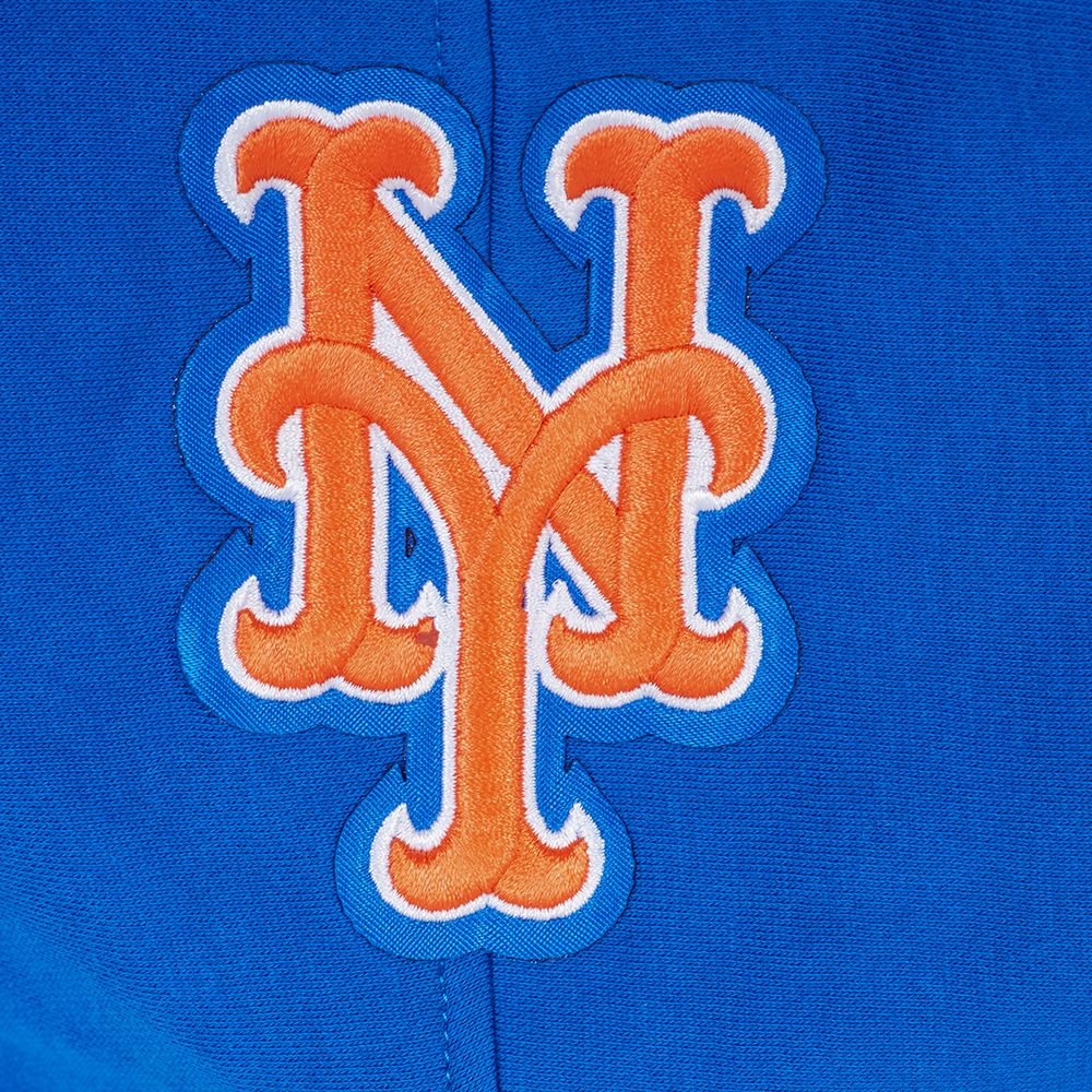 Pro Standard Youth New York Mets Royal Script Tail Ribbed Fleece Hoodie product image