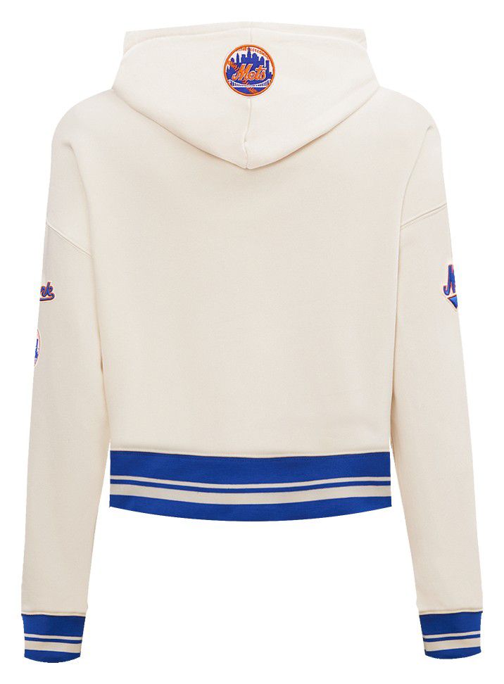 Pro Standard Women's New York Mets Retro Cropped Fleece Hoodie product image