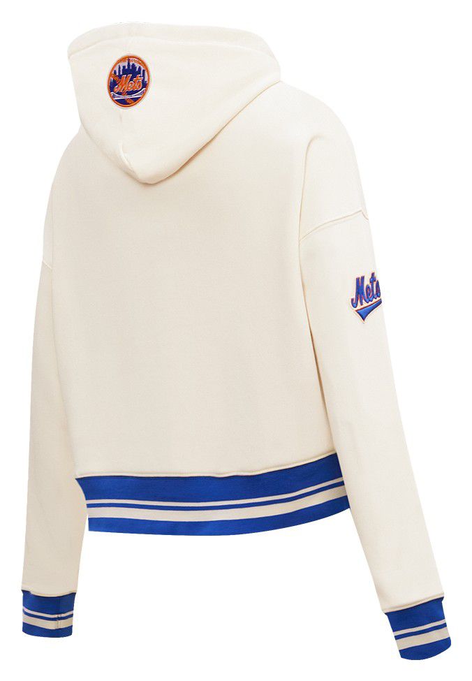 Pro Standard Women's New York Mets Retro Cropped Fleece Hoodie product image
