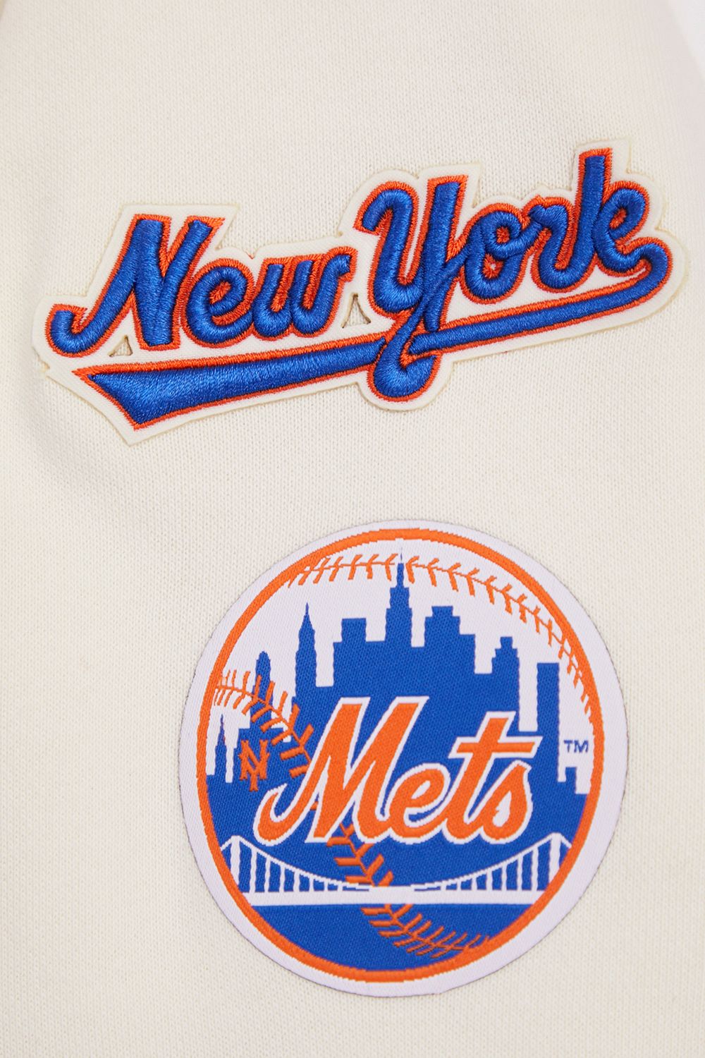Pro Standard Women's New York Mets Retro Cropped Fleece Hoodie product image