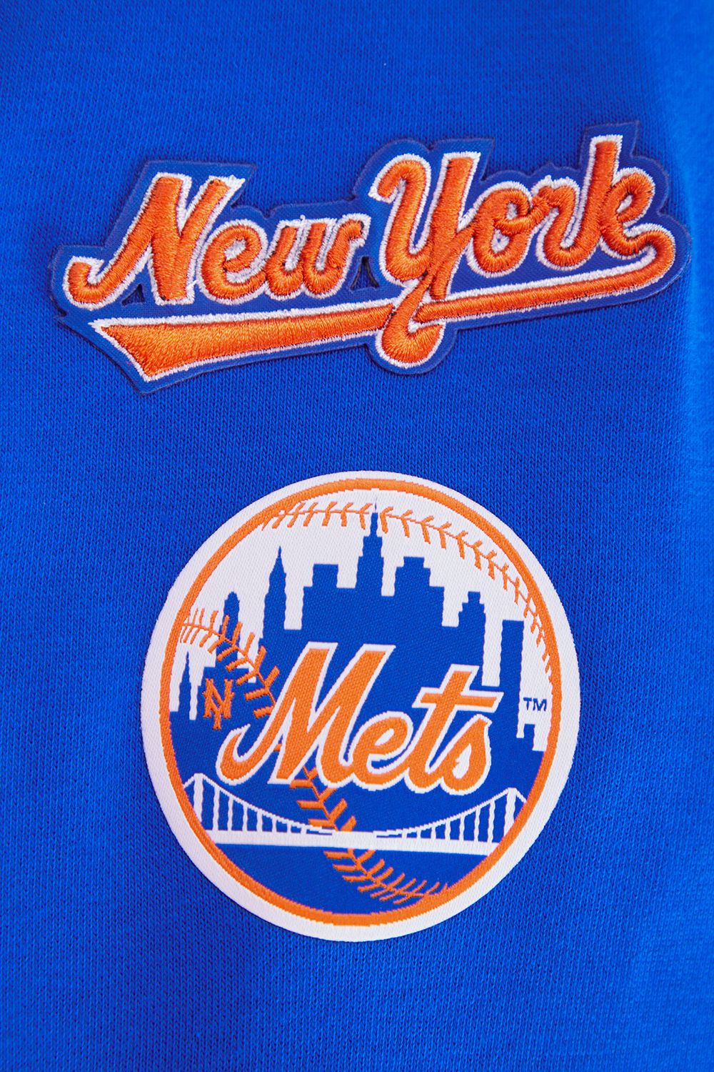 Pro Standard Women's New York Mets Retro Cropped Fleece Hoodie product image