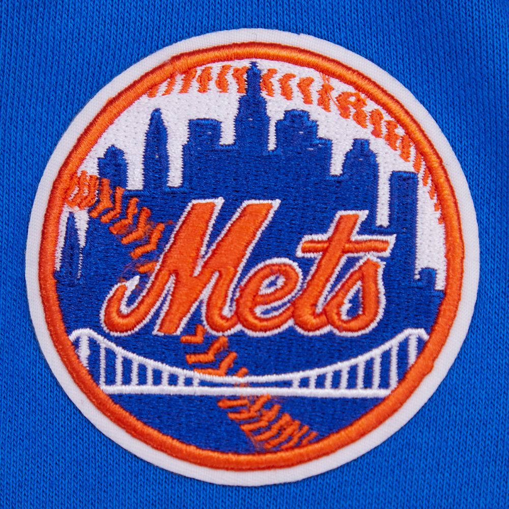 Pro Standard Women's New York Mets Royal Logo Fleece Crew Neck Sweatshirt product image