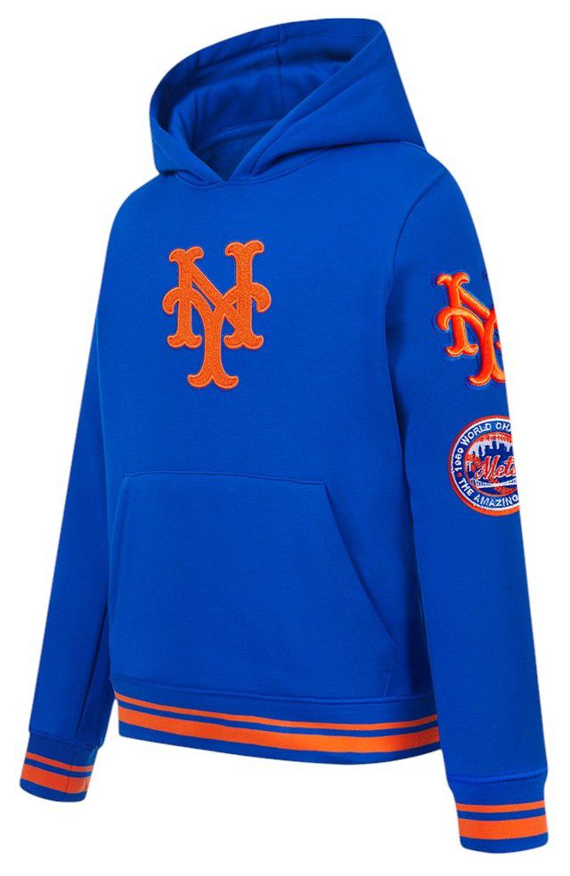 Pro Standard Boys' New York Mets Royal Classic Fleece Pullover Hoodie product image
