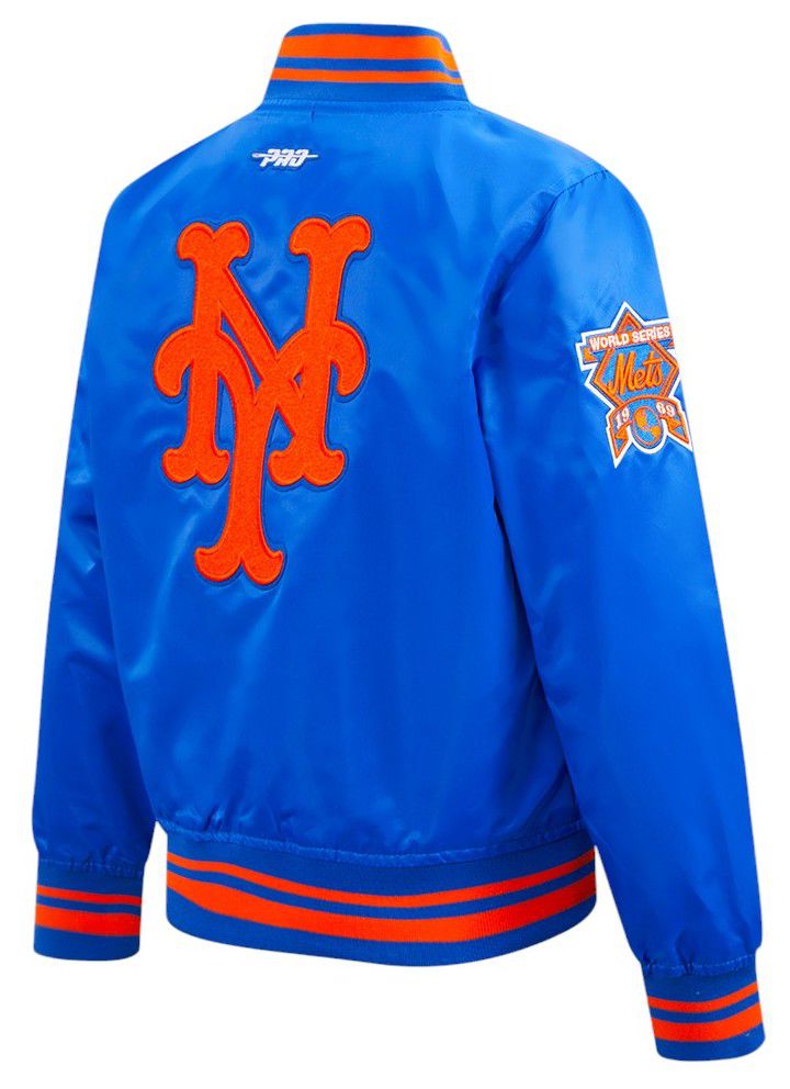 Pro Standard Boys' New York Mets Royal Classic Satin Jacket product image
