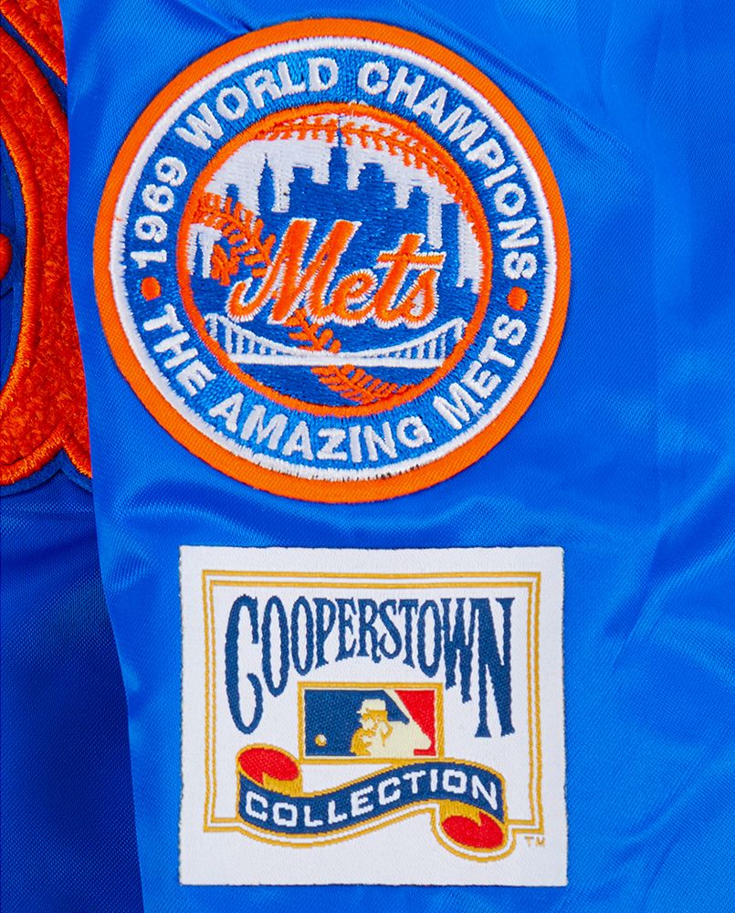 Pro Standard Boys' New York Mets Royal Classic Satin Jacket product image