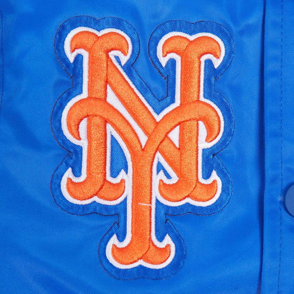Pro Standard Toddler New York Mets Royal Rib Satin Jacket product image