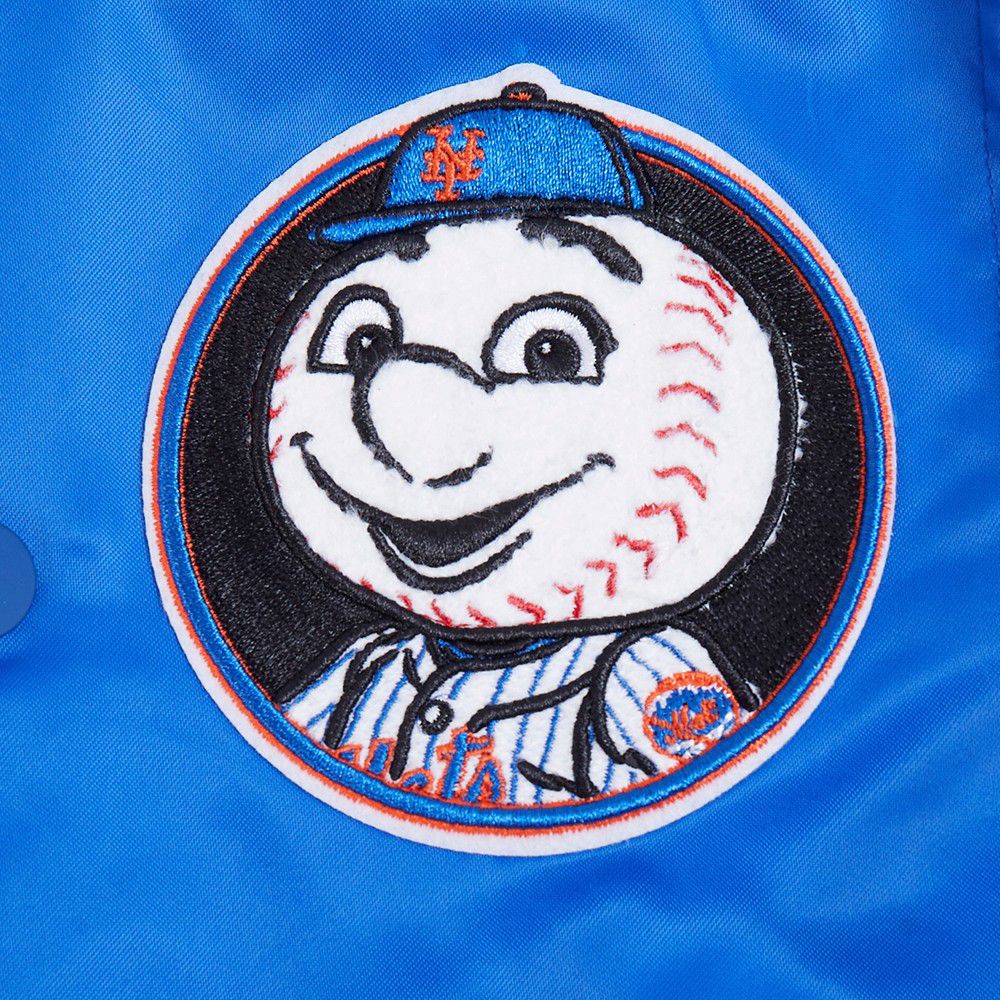 Pro Standard Toddler New York Mets Royal Rib Satin Jacket product image
