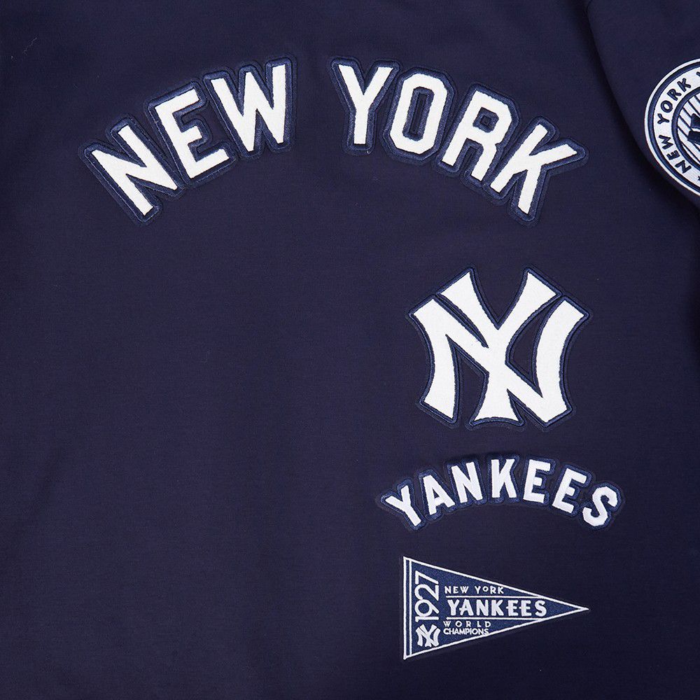 Pro Standard Men's New York Yankees Navy Retro Classic Double Knit T-Shirt product image