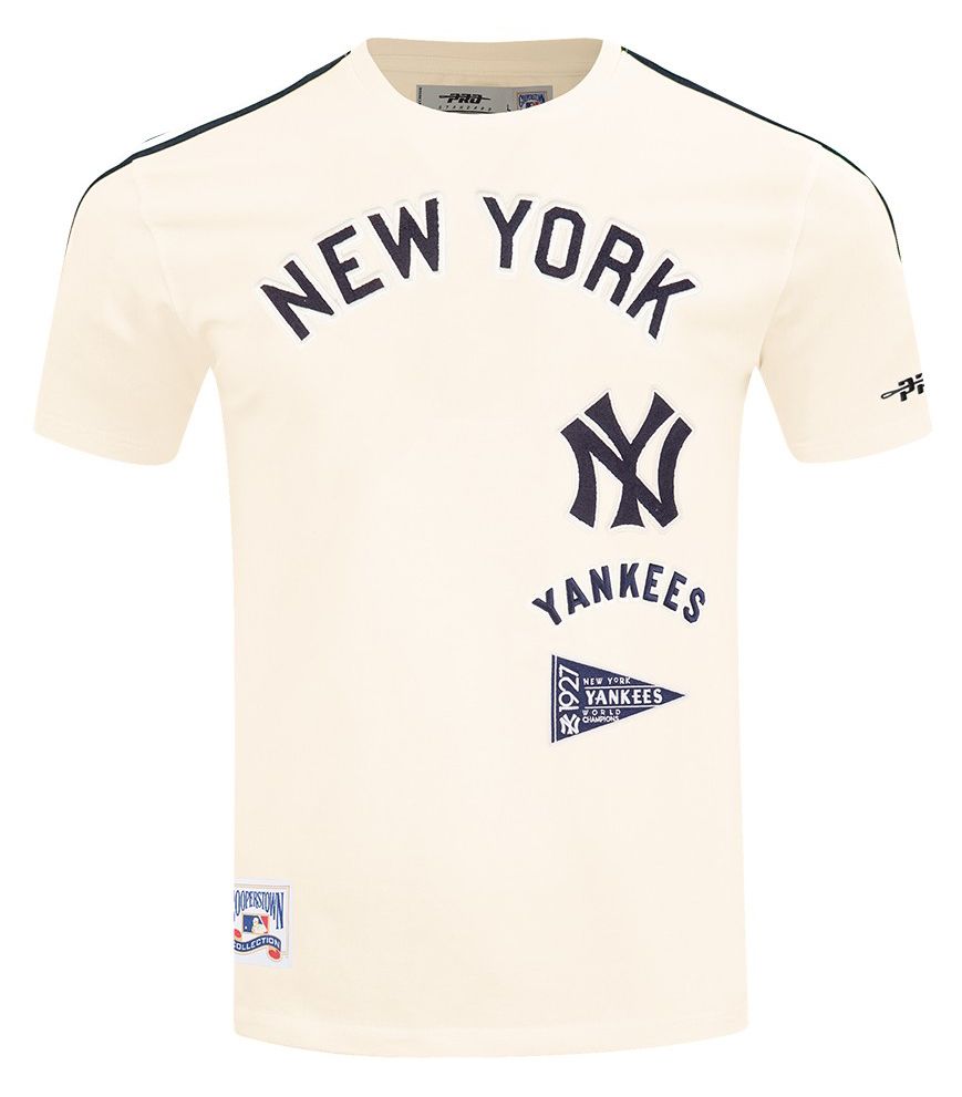 Pro Standard Men's New York Yankees Cream Retro Classic T-Shirt product image
