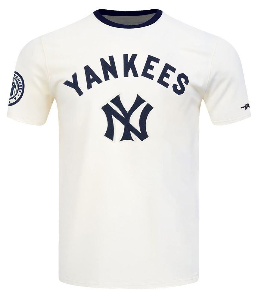 Pro Standard Men's New York Yankees Cream Modern Originals T-Shirt product image