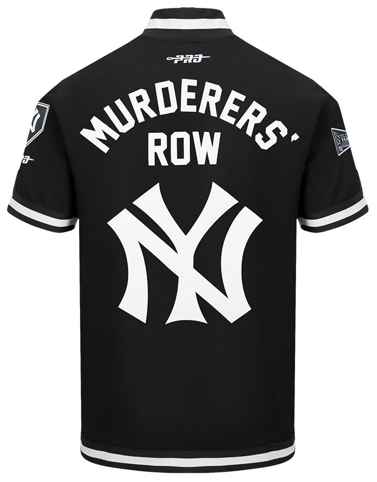 Pro Standard Men's New York Yankees 'Murderers Row' Black Satin Jacket product image