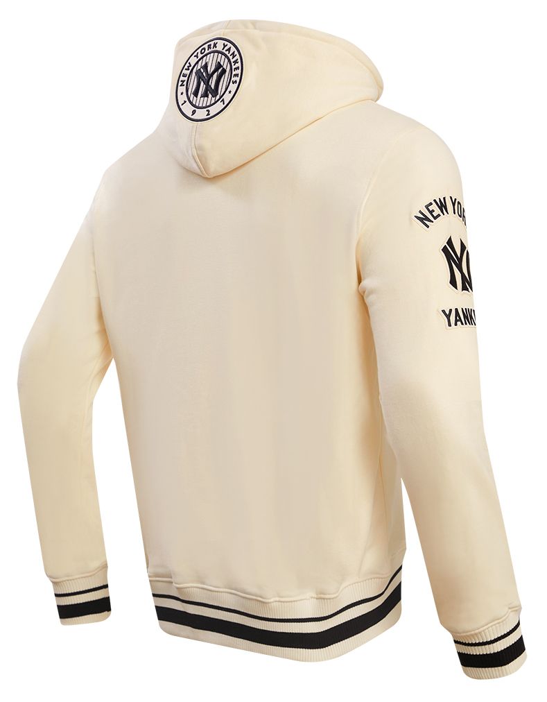 Pro Standard Men's New York Yankees Cream Classic Retro Pullover Hoodie product image