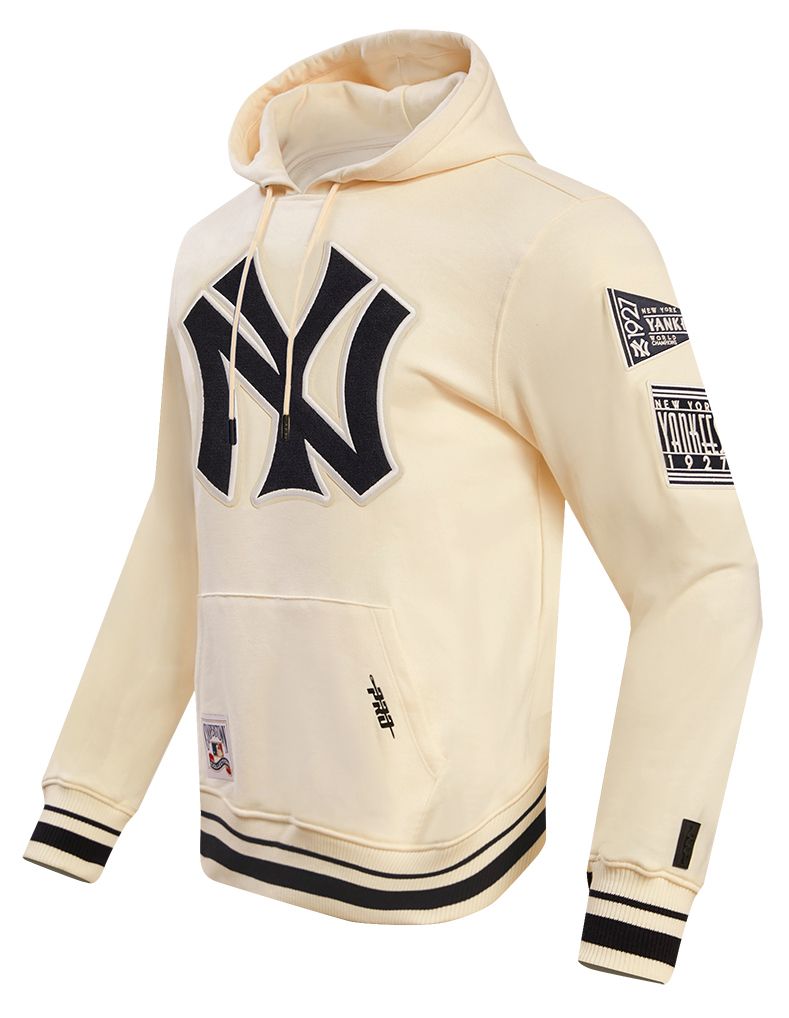 Pro Standard Men's New York Yankees Cream Classic Retro Pullover Hoodie product image
