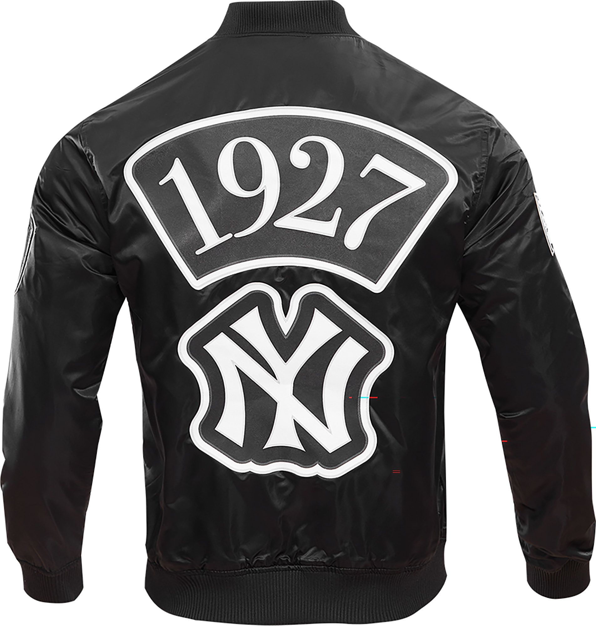 Pro Standard Adult New York Yankees Black Murderers Row Satin Jacket product image