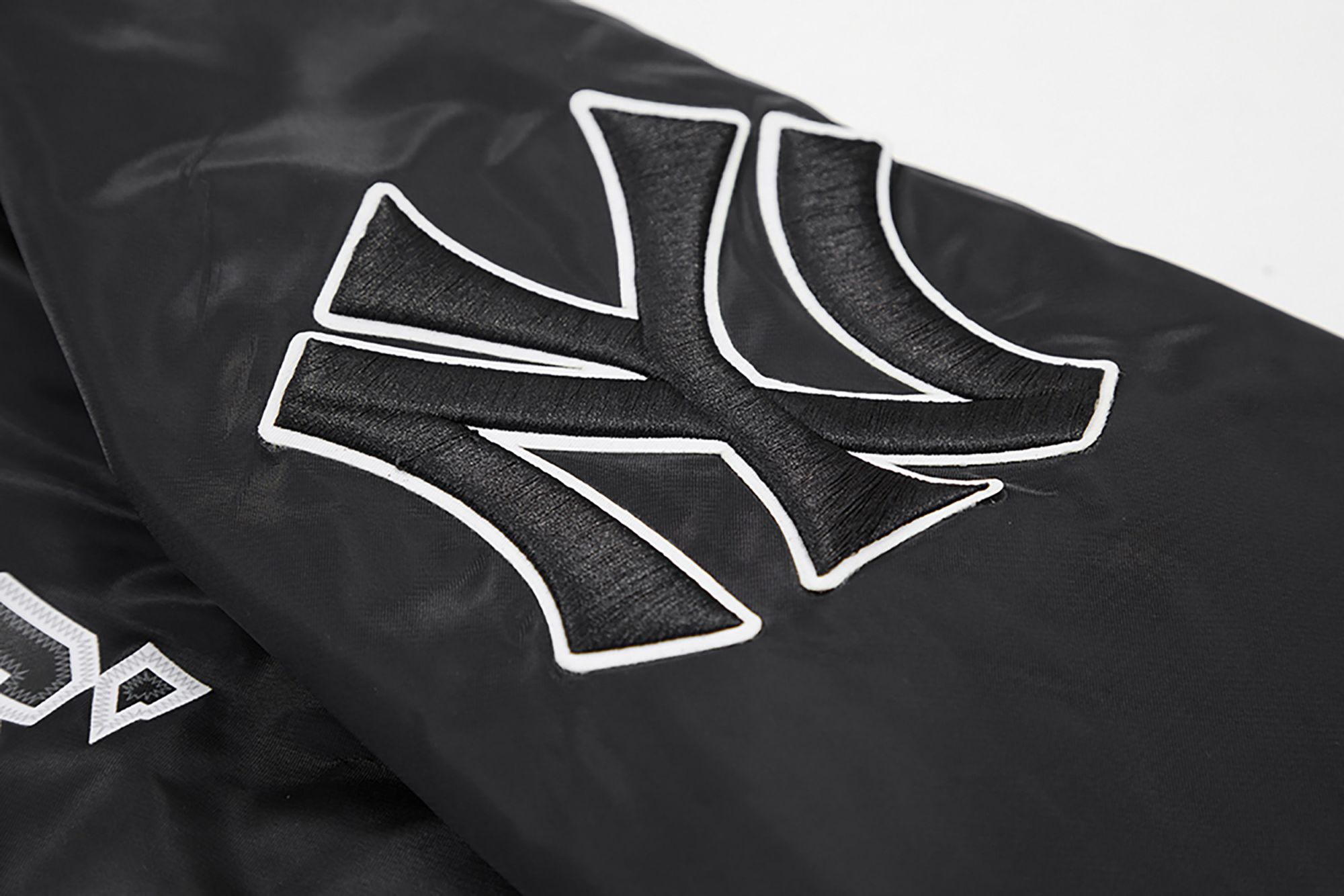 Pro Standard Adult New York Yankees Black Murderers Row Satin Jacket product image