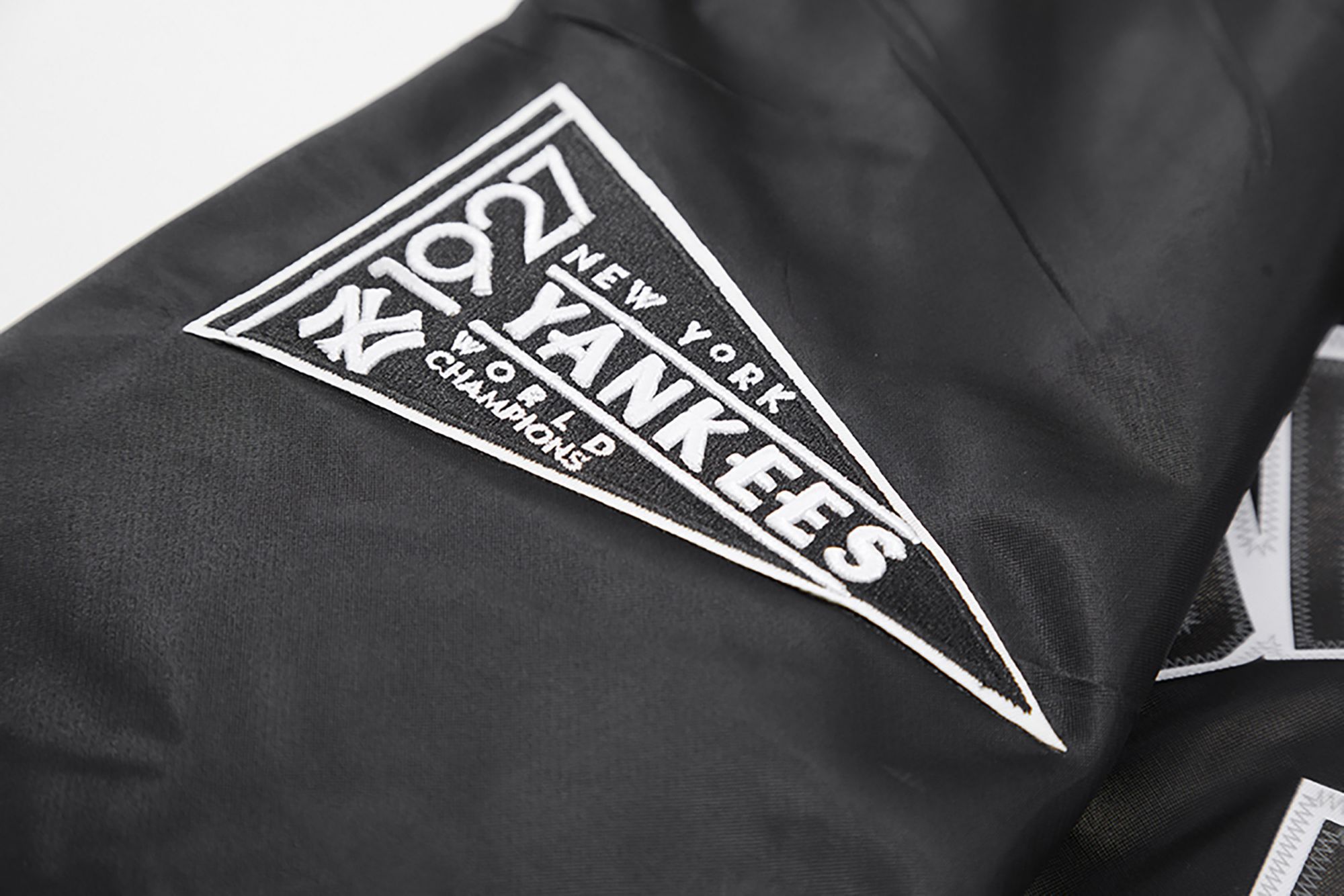 Pro Standard Adult New York Yankees Black Murderers Row Satin Jacket product image